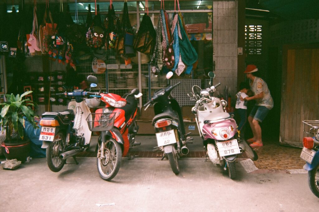 motorbikes in thailand 
