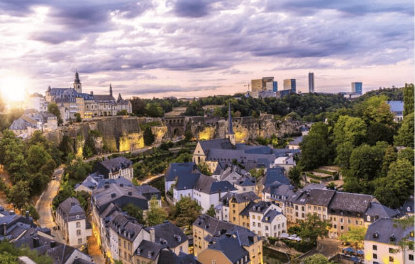 day trips from paris to other countries - visit luxembourg city, Luxembourg 