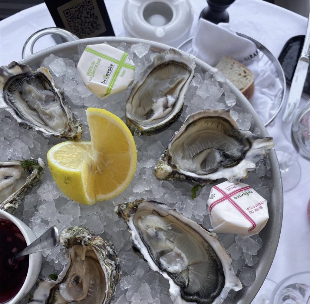 oysters in cannes 