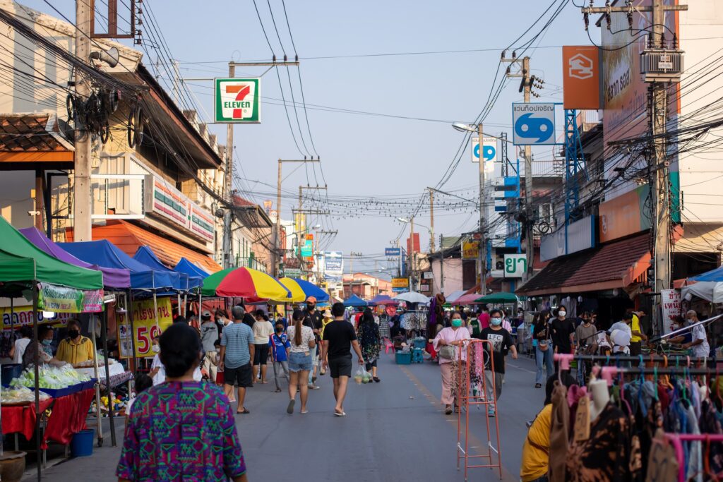 chiang mai thailand street market