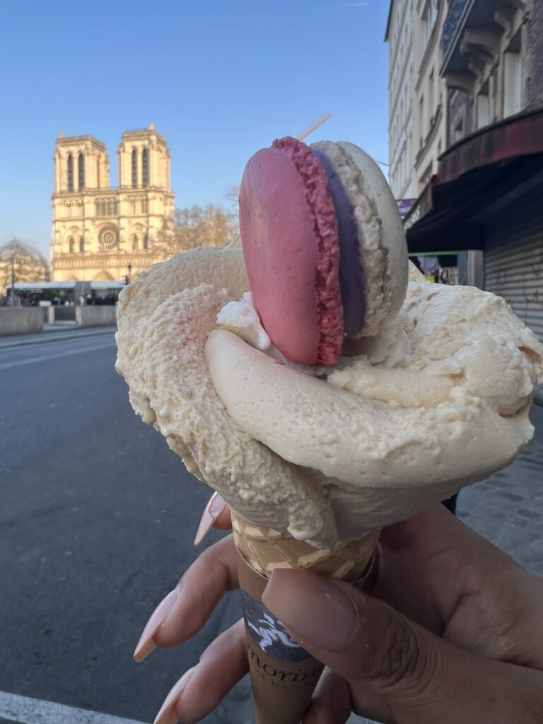 ice cream in paris