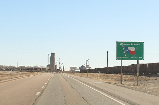 welcome to Texas sign