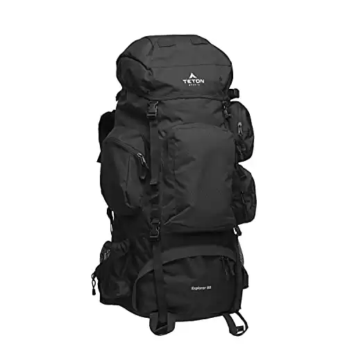 TETON Sports Explorer 85-L Backpack for Camping, Hiking, and Backpacking