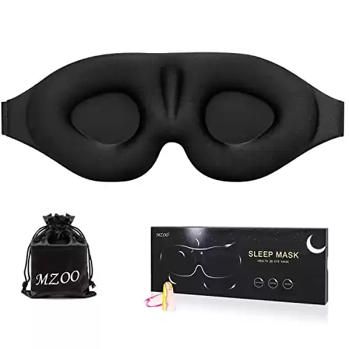 MZOO 3D Contoured Cup Sleep Eye Mask
