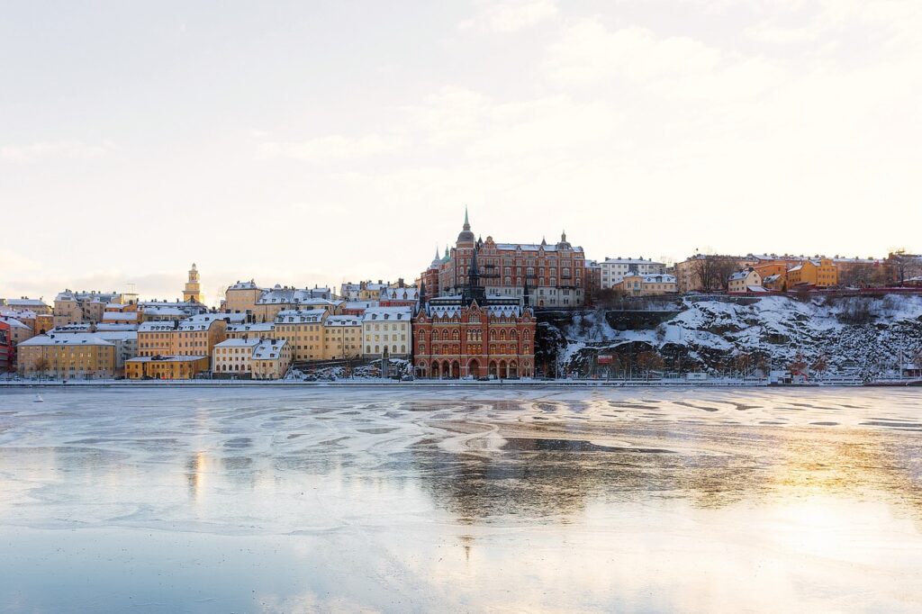 stockholm sweden in winter