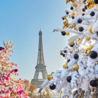 eiffel tower christmas