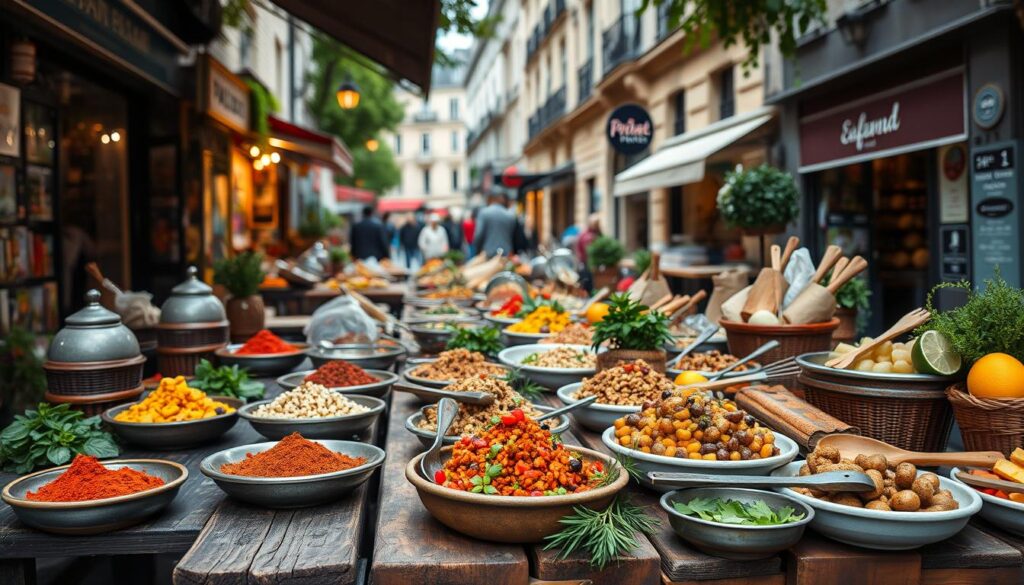 African halal cuisine Paris