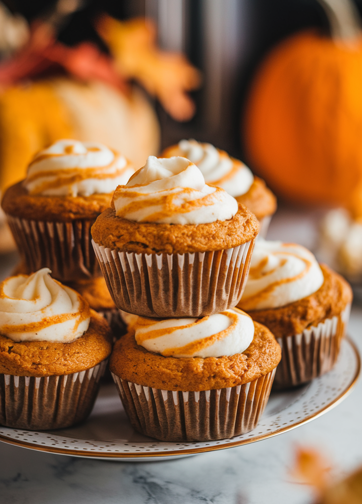 Copycat Starbucks Pumpkin Cream Cheese Muffins