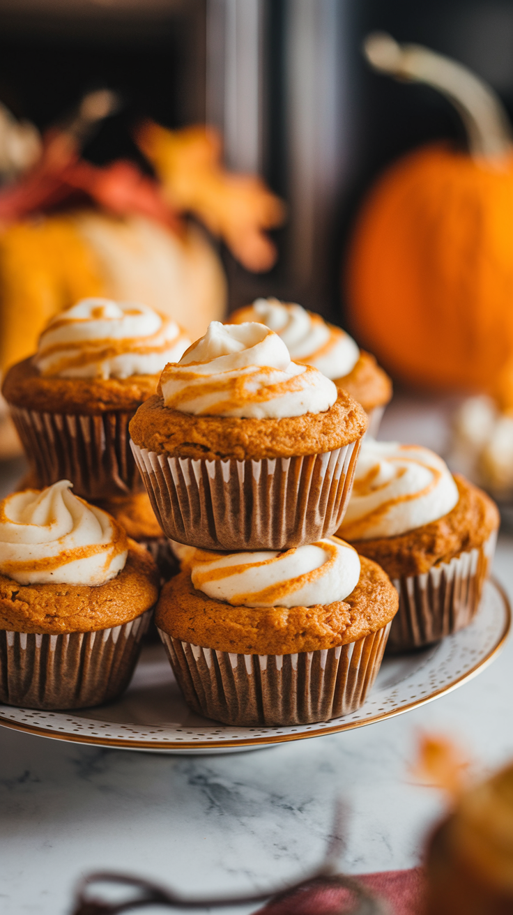 Copycat Starbucks Pumpkin Cream Cheese Muffins