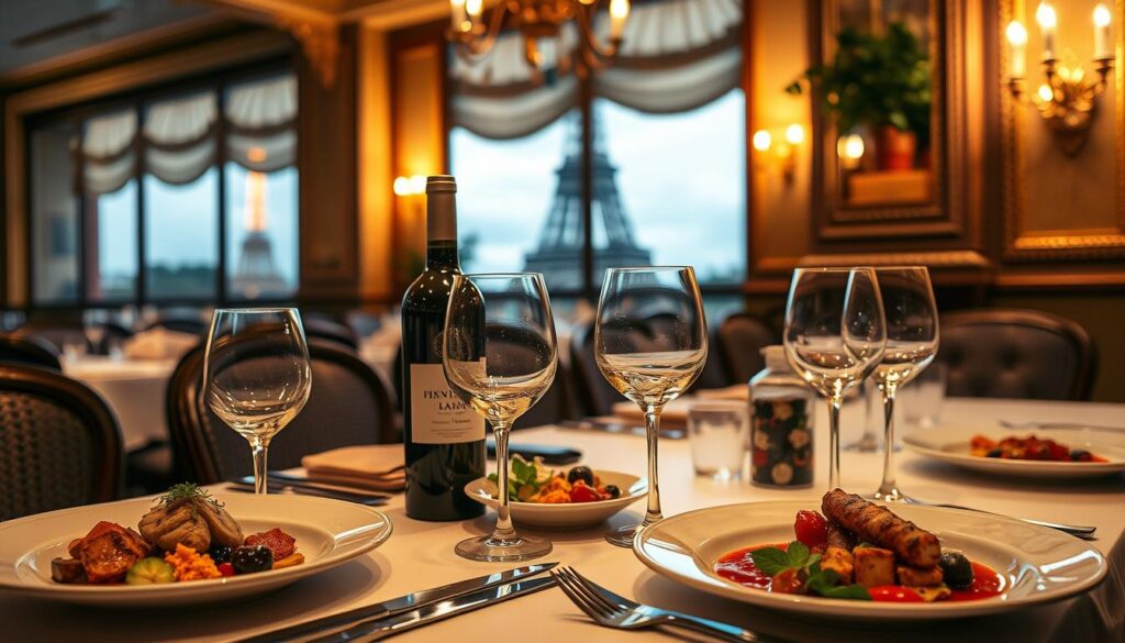 fine dining wine pairing in Paris