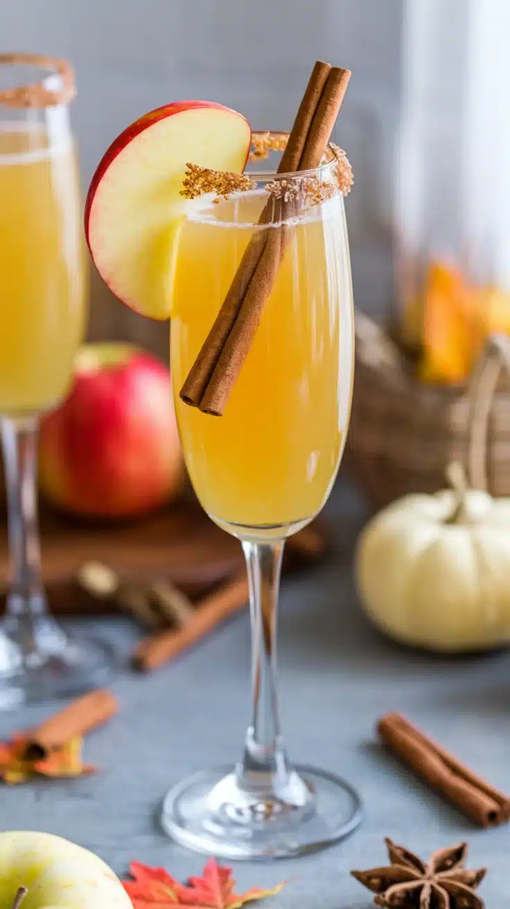 Apple Cider Mimosa