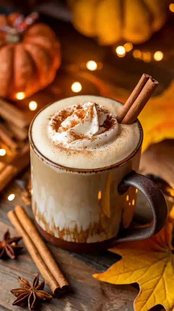 Chai Spiced Bourbon Latte