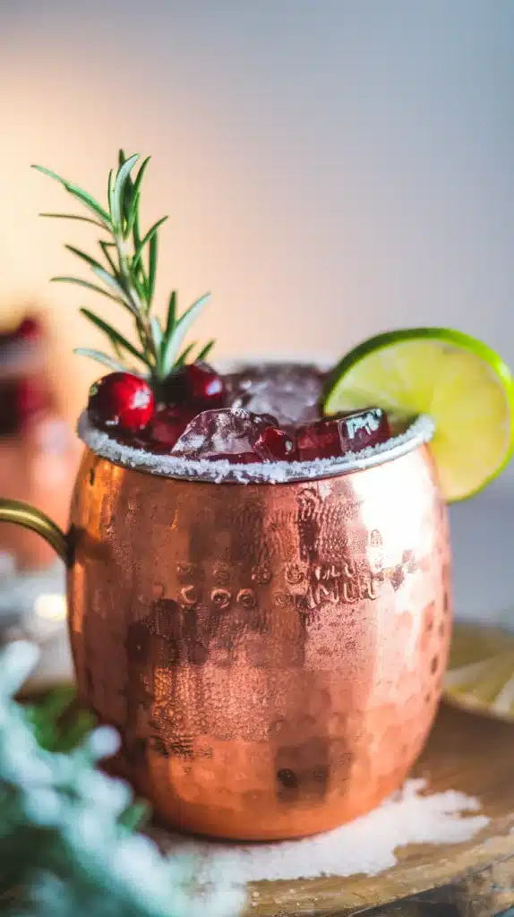 Cranberry Moscow Mule