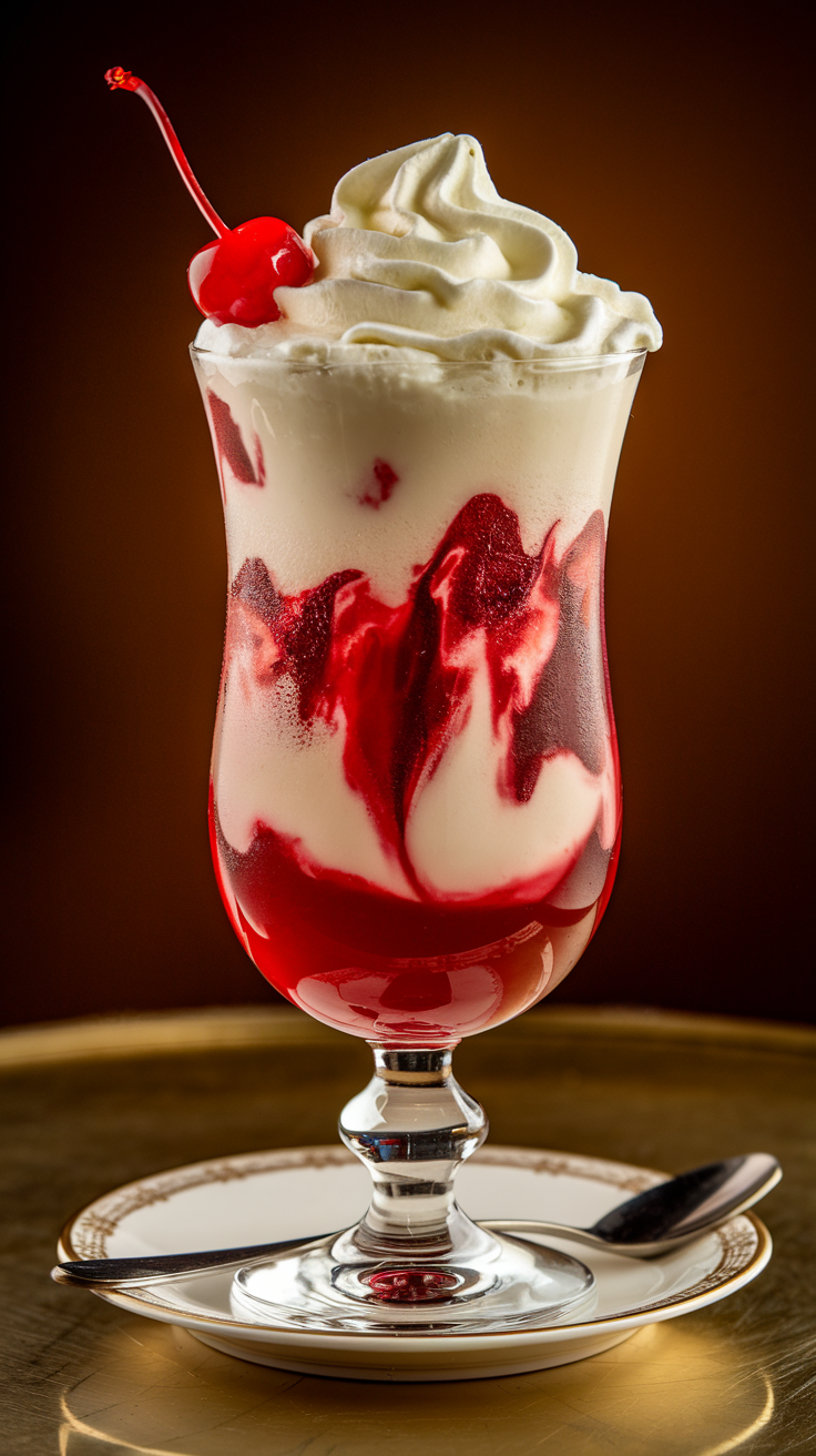 Maraschino Cherry Float