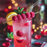 Cupid's Spiked Raspberry Lemonade | Where Tiana Travels