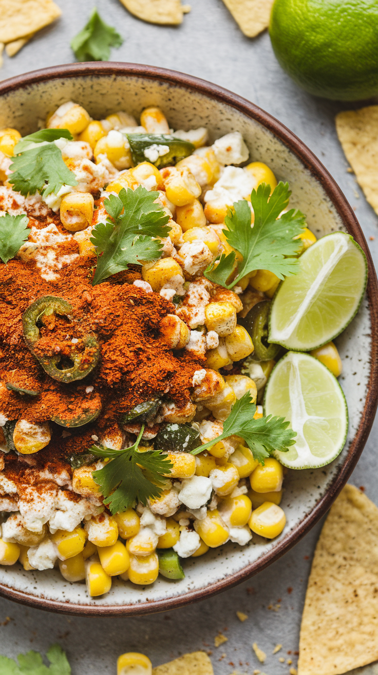 Elote Mexican Street Corn Salad