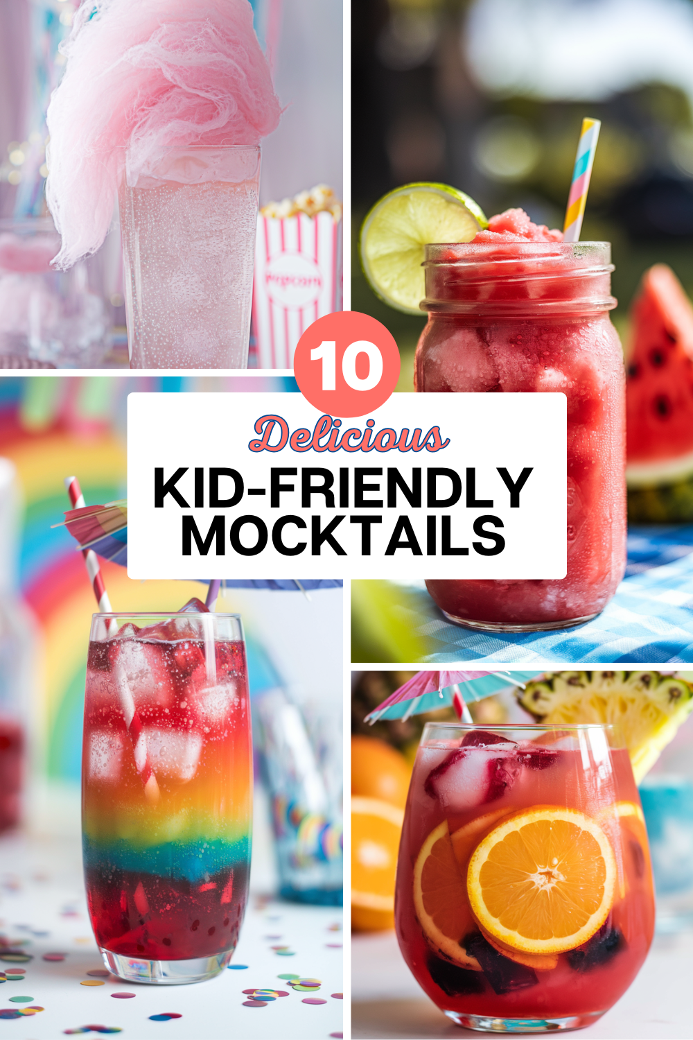 10 Fun & Tasty Mocktails for Kids