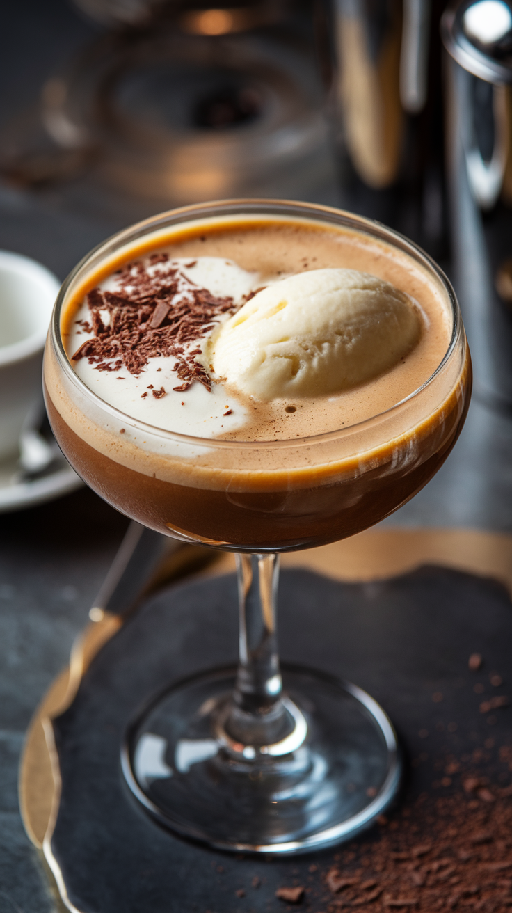 Espresso Affogato Martini