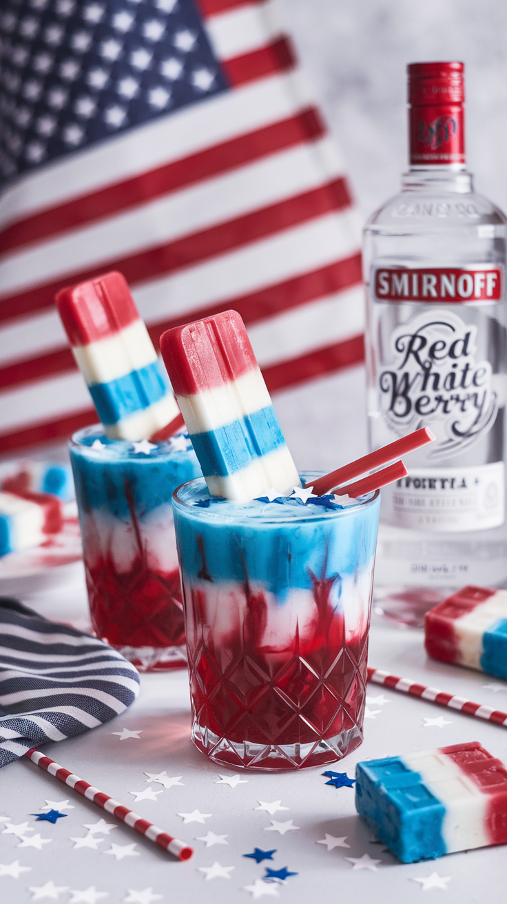 Bomb Pop Cocktail