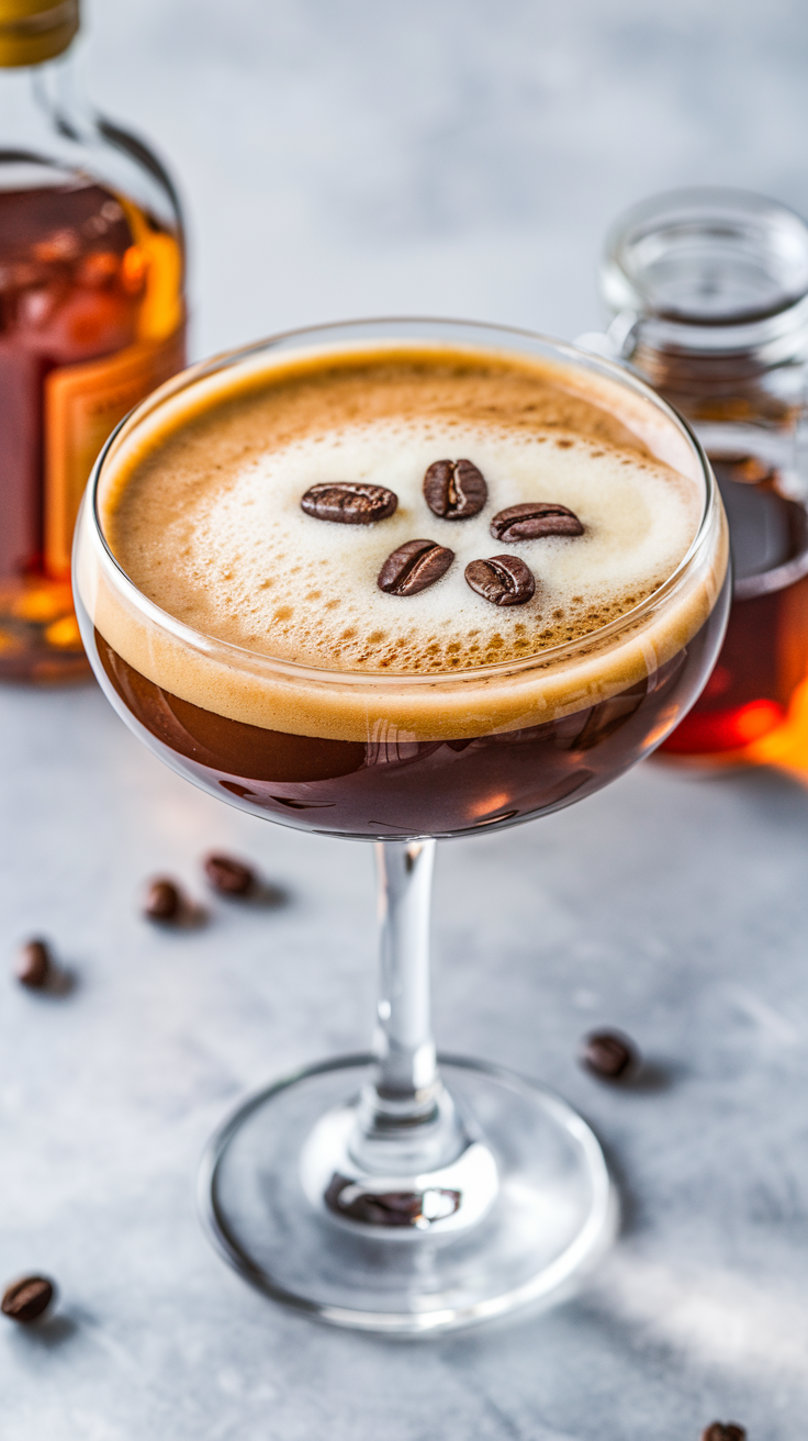 Maple Bourbon Espresso Martini