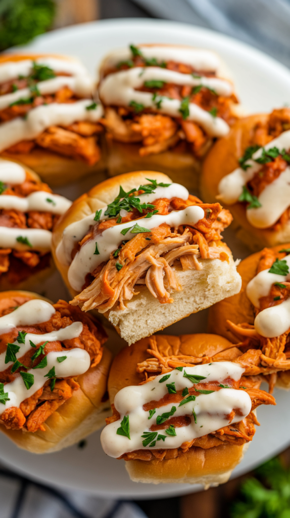 Buffalo Chicken Sliders