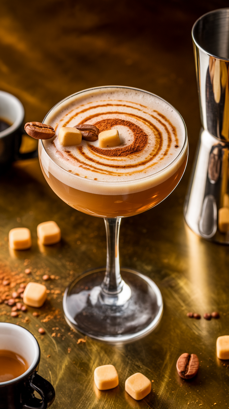 Butterscotch Espresso Martini