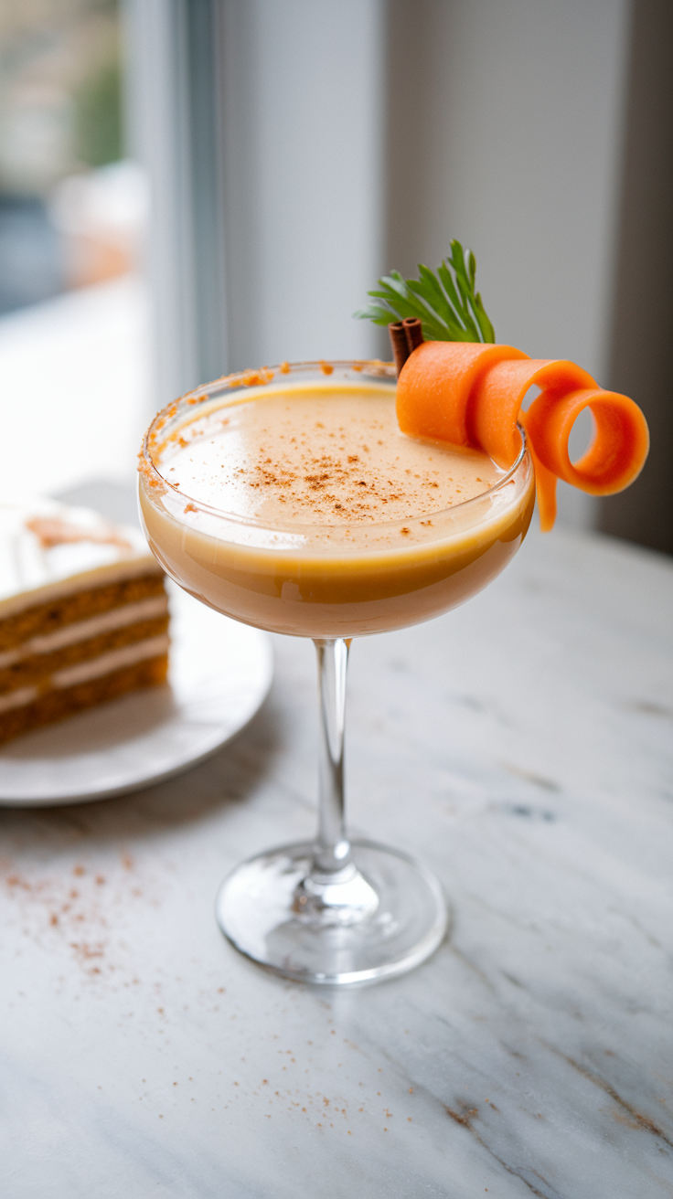 Carrot Cake Martini