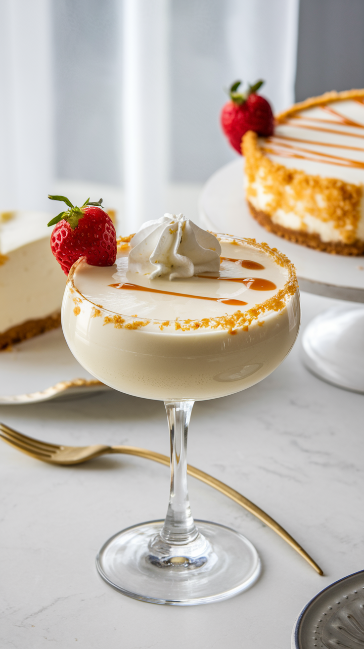 Cheesecake Martini