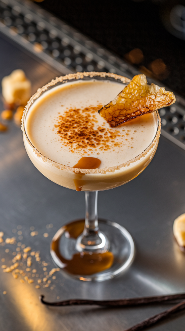 Crème Brûlée Martini