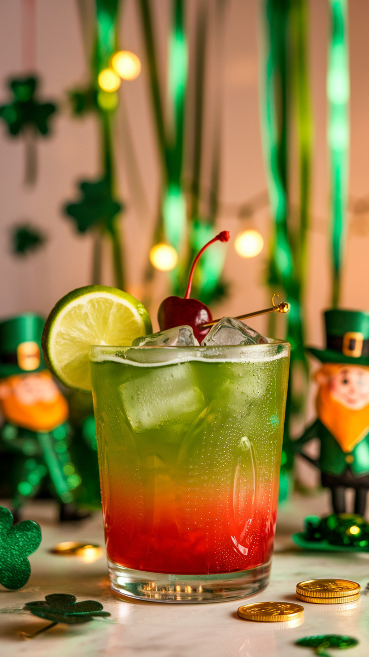 Drunken Leprechaun Cocktail