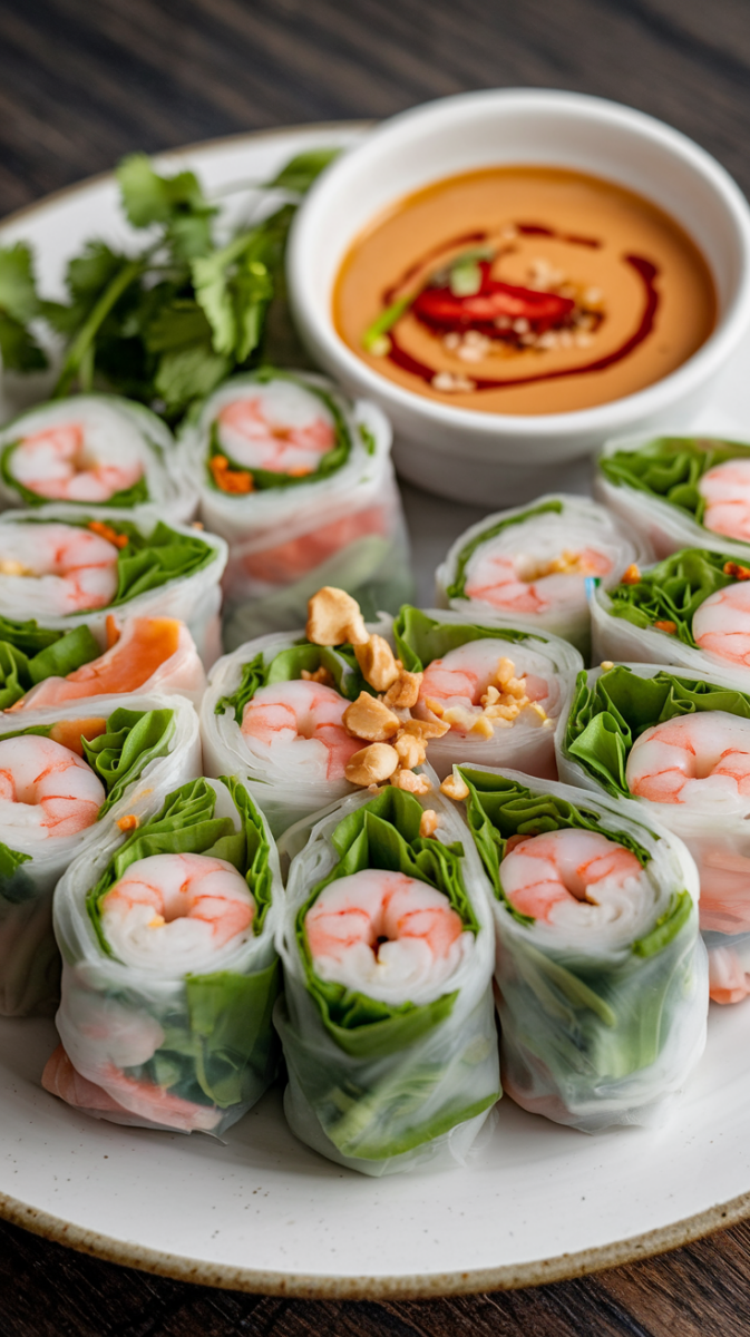 Fresh Spring Rolls | Where Tiana Travels