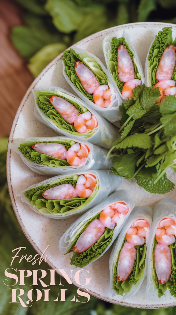 Fresh Spring Rolls | Where Tiana Travels