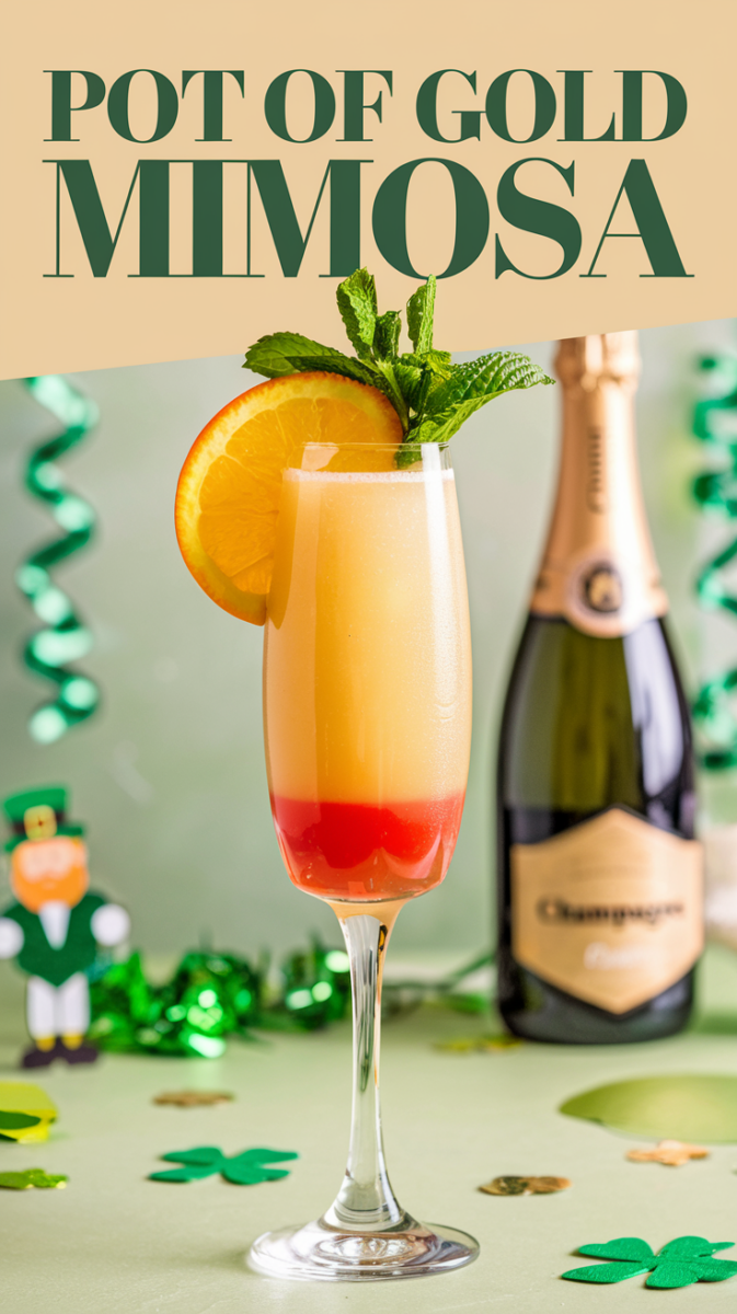 Pot of Gold Mimosa | Where Tiana Travels