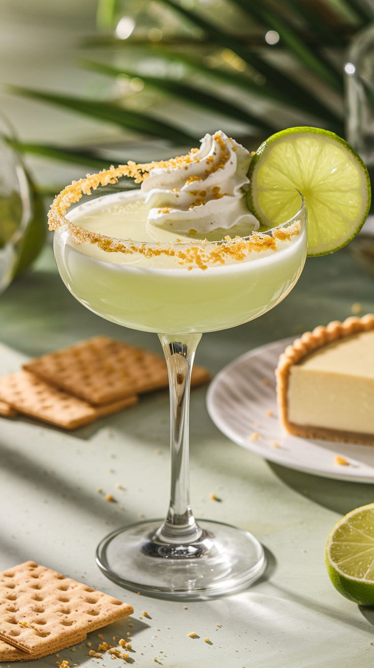 Key Lime Pie Martini