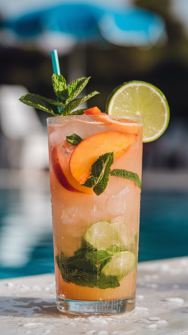 Peach Mojito