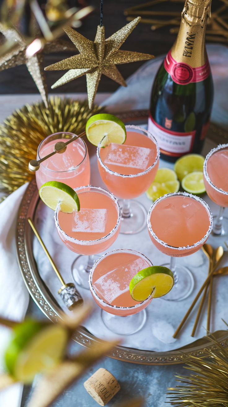 Pink Champagne Margarita