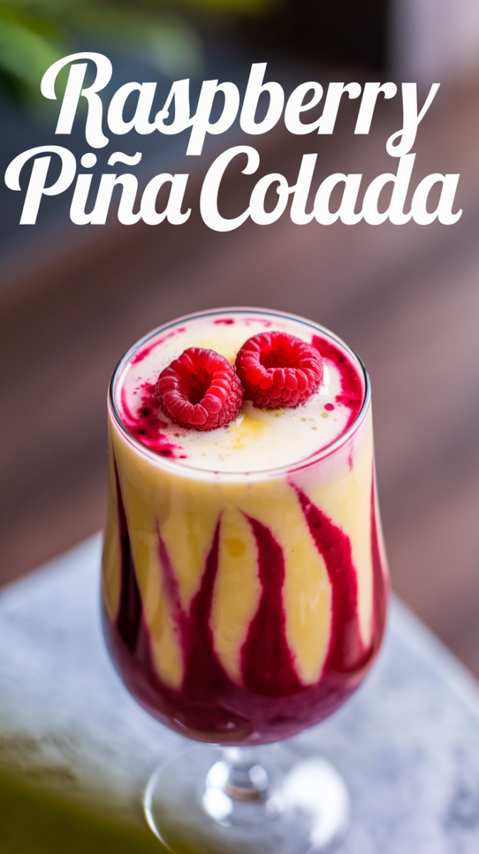Raspberry Piña Colada | Where Tiana Travels