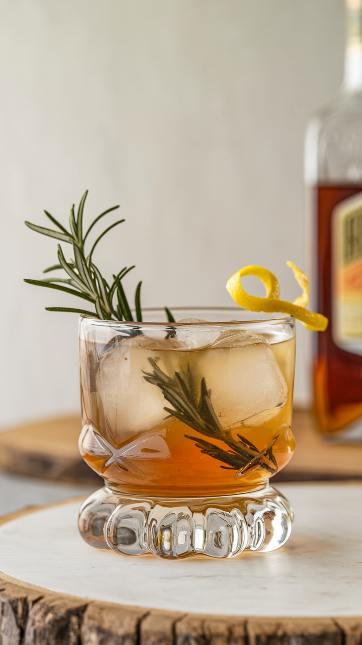 Rosemary Bourbon Cocktail