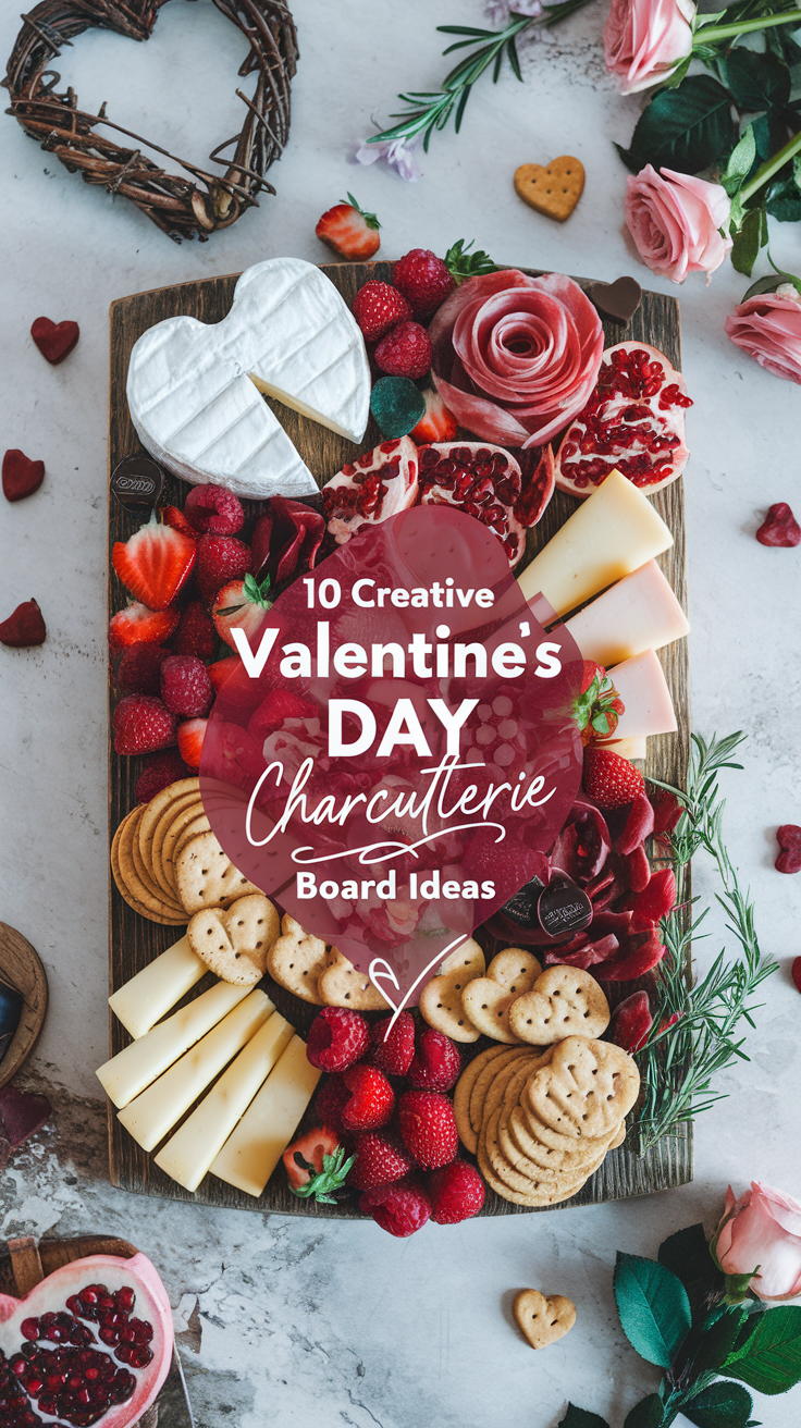 10 Creative Valentine’s Day Charcuterie Board Ideas