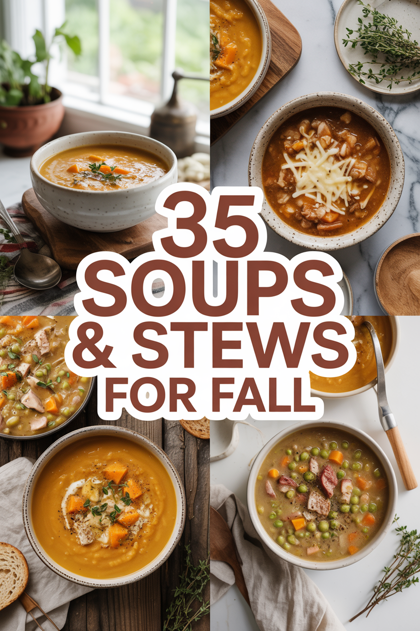 35 Cozy Fall Soups and Stews to Warm You Up This Season